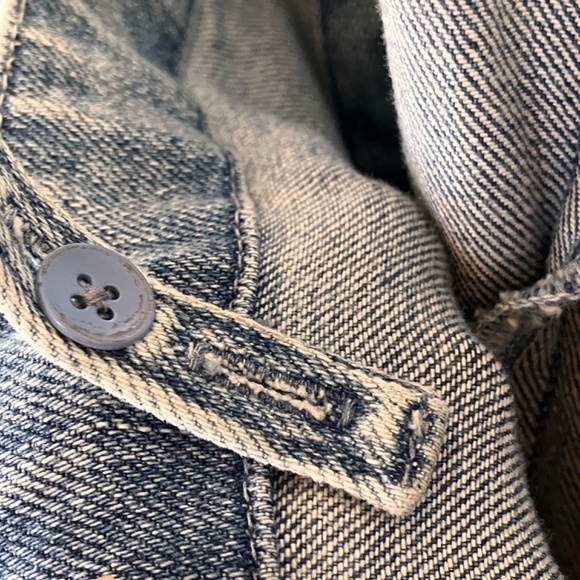 AG Giselle denim cropped leg jumpsuit - Picture 7 of 8